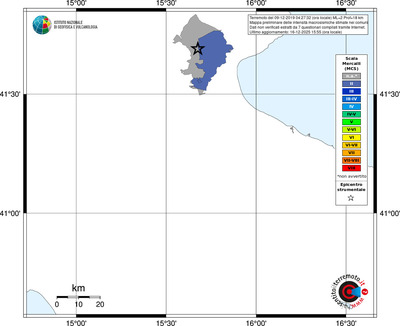 Mappa MCS - territori comuni