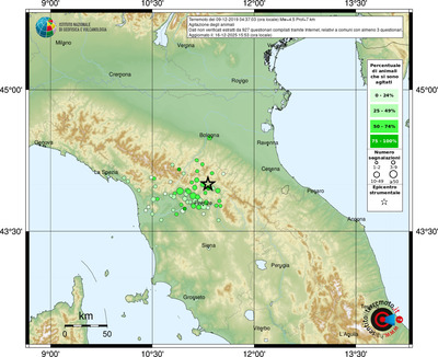 Mappa comuni con almeno 3 questionari