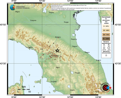 Mappa comuni con almeno 3 questionari