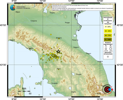 Mappa comuni con almeno 3 questionari