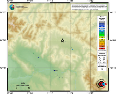 Mappa EMS - località