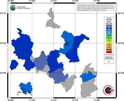 Mappa MCS - territori comuni