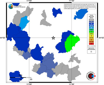Mappa MCS - territori comuni