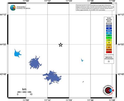 Mappa MCS - territori località