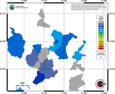 Mappa MCS - territori comuni