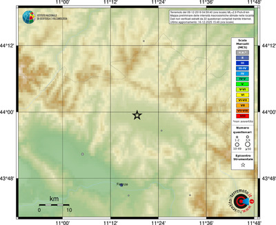 Mappa MCS - località