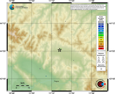 Mappa EMS - località