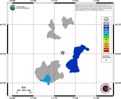 Mappa MCS - territori comuni