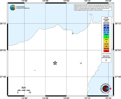 Mappa EMS - territori località