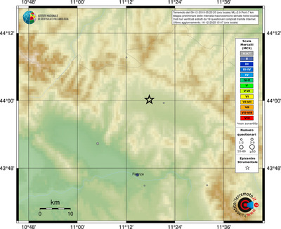 Mappa MCS - località