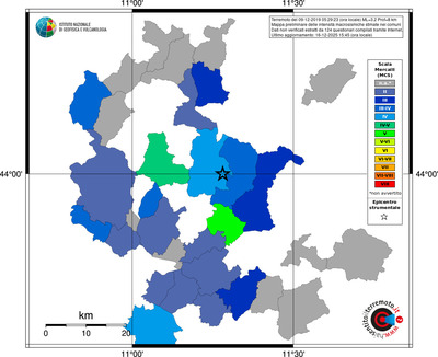 Mappa MCS - territori comuni