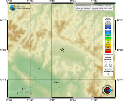 Mappa MCS - località