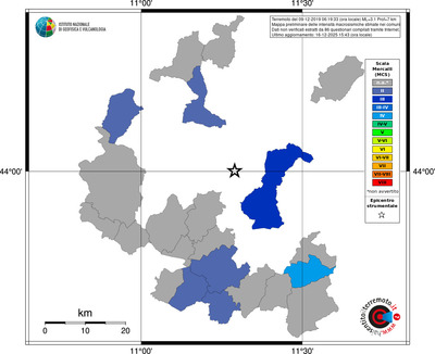 Mappa MCS - territori comuni