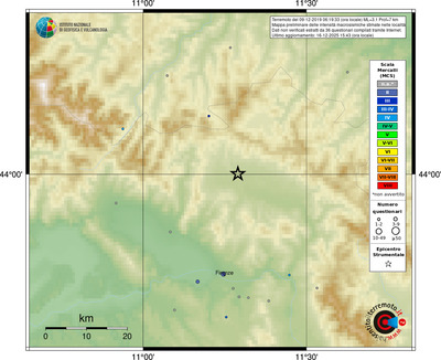 Mappa MCS - località