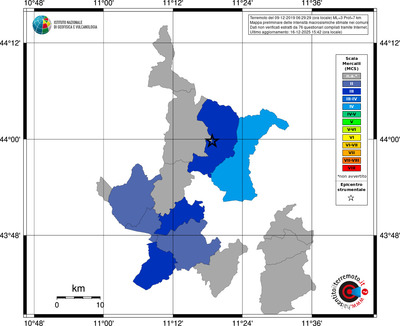 Mappa MCS - territori comuni
