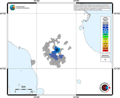 Mappa MCS - territori comuni