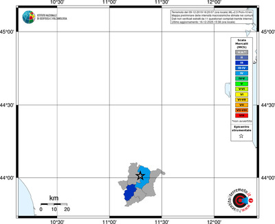 Mappa MCS - territori comuni