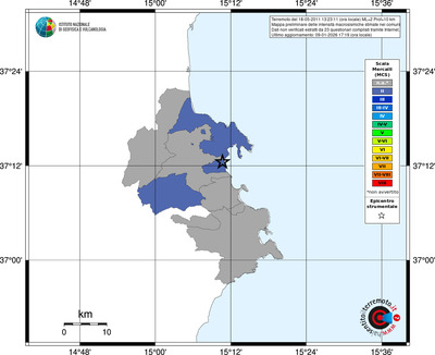 Mappa MCS - territori comuni