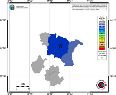 Mappa MCS - territori comuni
