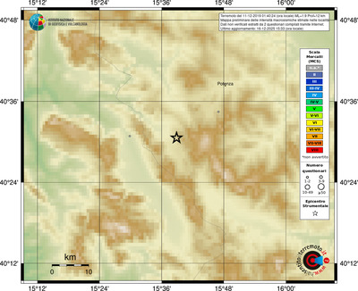 Mappa MCS - località