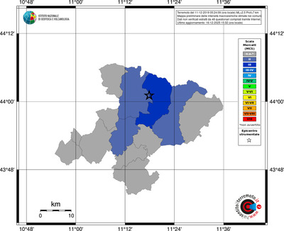 Mappa MCS - territori comuni