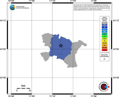 Mappa MCS - territori comuni
