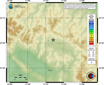 Mappa MCS - località