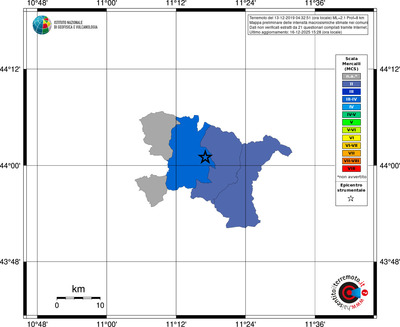 Mappa MCS - territori comuni
