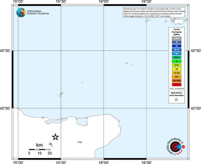 Mappa EMS - territori località