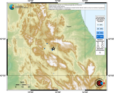Mappa comuni con almeno 3 questionari