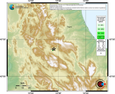 Mappa comuni con almeno 3 questionari