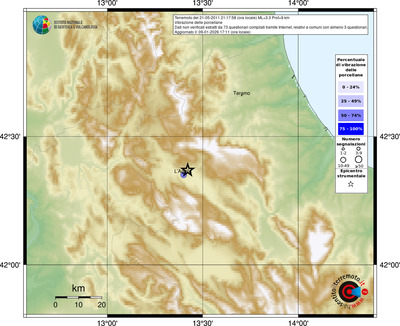 Mappa comuni con almeno 3 questionari