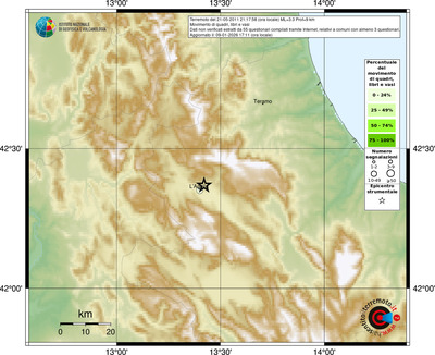Mappa comuni con almeno 3 questionari