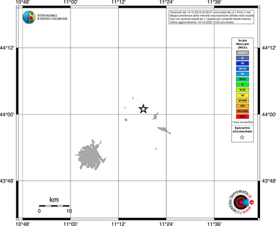 Mappa MCS - territori località