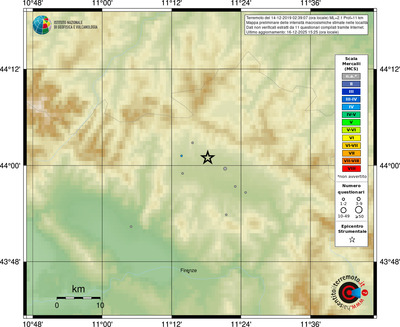 Mappa MCS - località