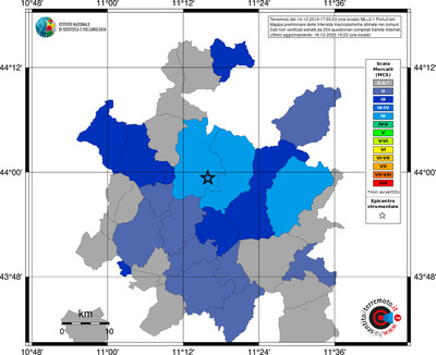 Mappa MCS - territori comuni