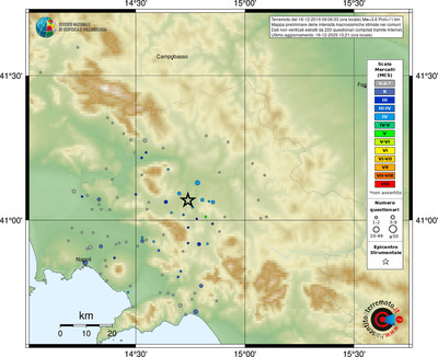 Mappa MCS - comuni