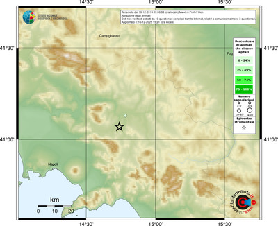 Mappa comuni con almeno 3 questionari