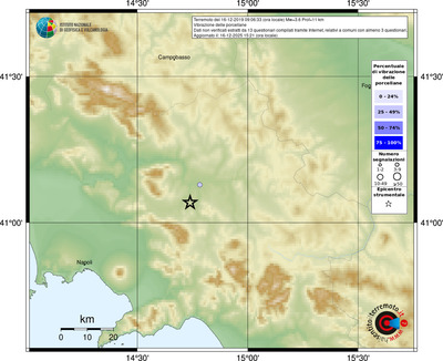 Mappa comuni con almeno 3 questionari