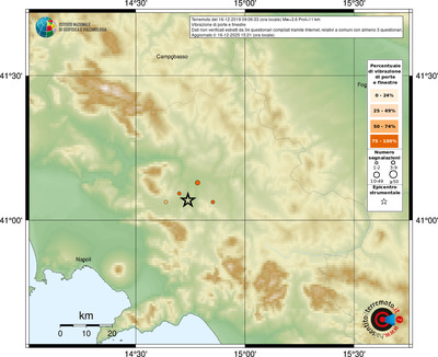 Mappa comuni con almeno 3 questionari