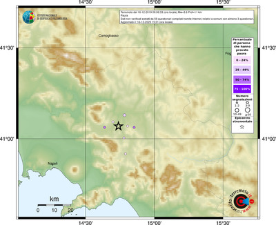 Mappa comuni con almeno 3 questionari
