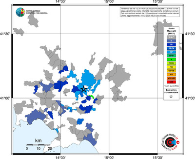 Mappa MCS - territori comuni
