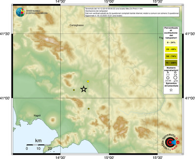 Mappa comuni con almeno 3 questionari