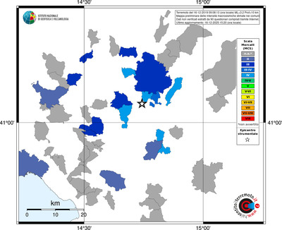 Mappa MCS - territori comuni