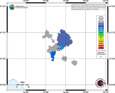 Mappa MCS - territori comuni