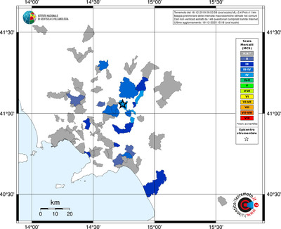 Mappa MCS - territori comuni