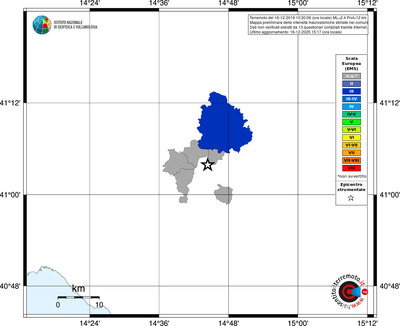 Mappa EMS - territori comuni