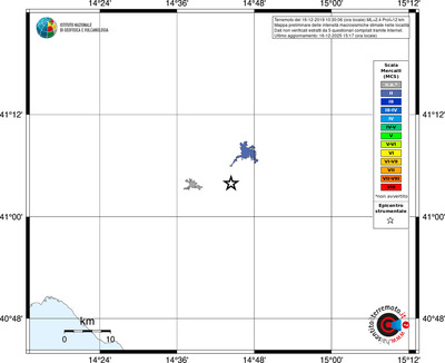 Mappa MCS - territori località