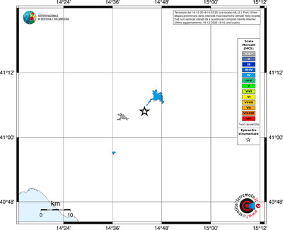 Mappa MCS - territori località