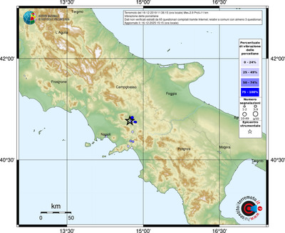 Mappa comuni con almeno 3 questionari